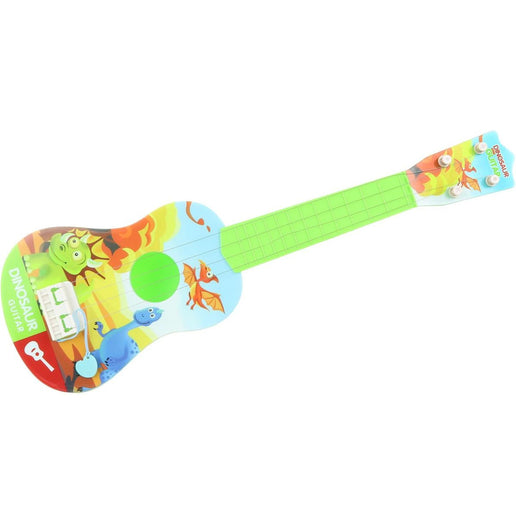 Guitarra de plástico dinosaurios