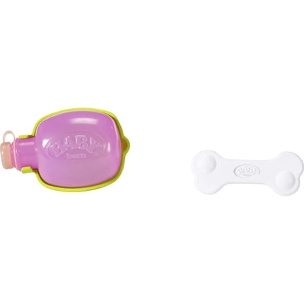 BABY born Mi perrito alegre con caja de transporte