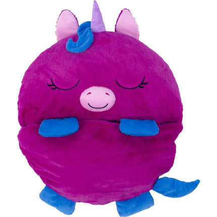 Saco de dormir para dormir foca unicornio morado Fiona