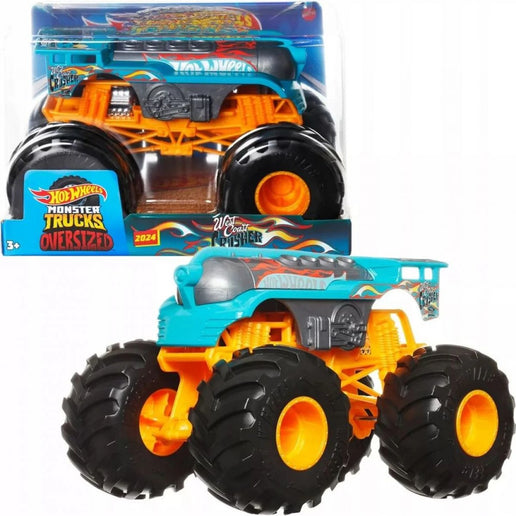 Hot Wheels Monster Trucks Camión grande West Coast Crusher