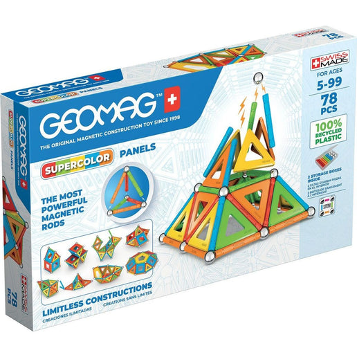 Geomag Supercolor Reciclado 78 piezas