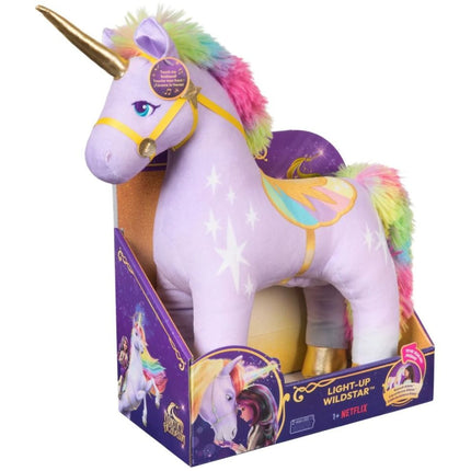 Academia Unicornio Unicornio de peluche Wildstar con sonidos 38 cm