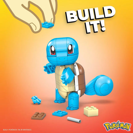 MEGA Construye y expón tu Pokémon Squirtle 10 cm