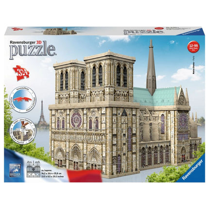Ravensburger Puzzle 3D: Notre Dame 324 piezas