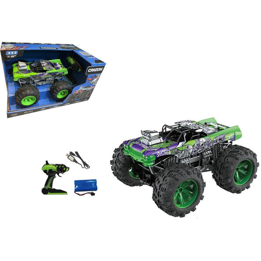 Coche RC Patfoot 1:12 2,4 GHz verde