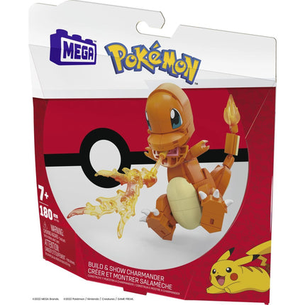 MEGA Construye y expón al Pokémon Charmander