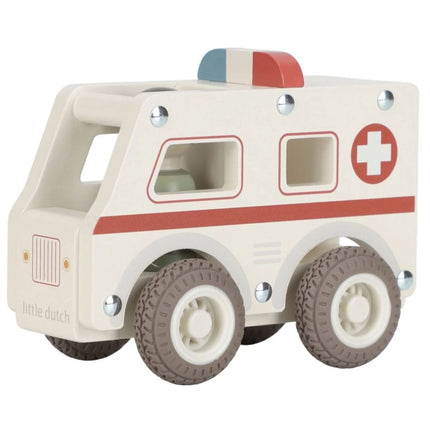 Ambulancia de madera