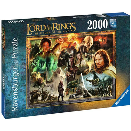 Puzzle Ravensburegr: El Señor de los Anillos - El retorno del rey 2000 piezas