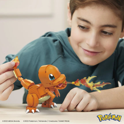 MEGA Construye y expón al Pokémon Charmander