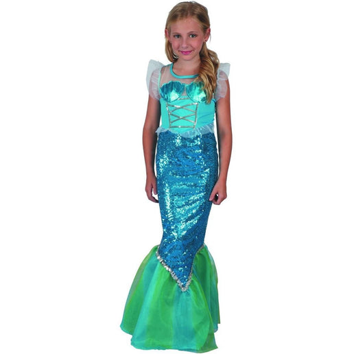 Disfraz de carnaval infantil Sirena 120 - 130 cm