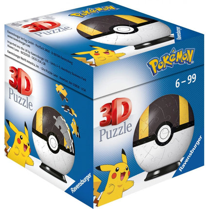 Puzzle Ball Pokémon Motivo 3 elemento 54 piezas