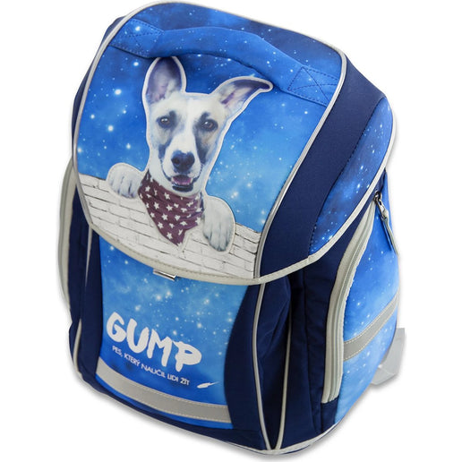 Mochila escolar Gump azul