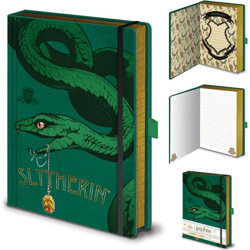 Bloc A5 premium motivo Zmijozel - Harry Potter