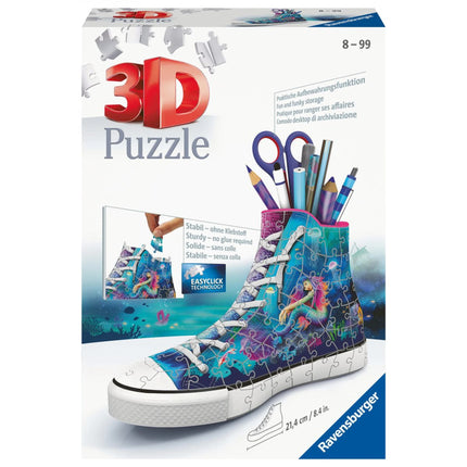 Ravensburger Puzzle 3D: Zapatilla La sirena 108 piezas