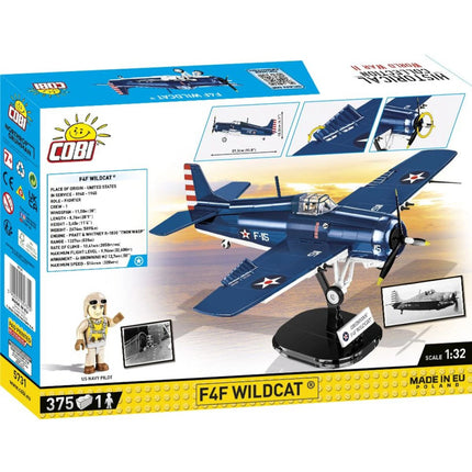 Cobi 5731 Segunda Guerra Mundial F4F Wildcat 375 piezas