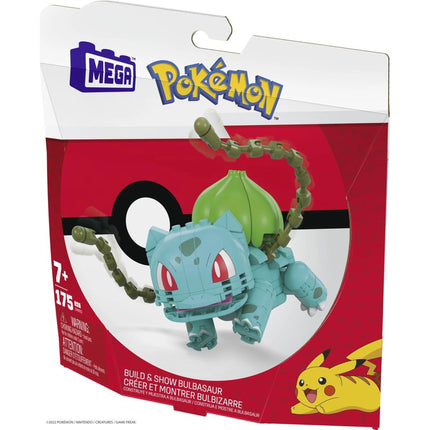MEGA Pokémon Figuras y expón tu Pokémon Bulbasaur