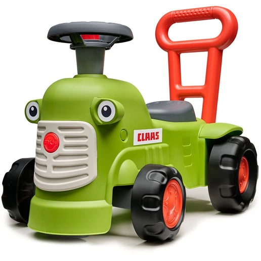 FALK Correpasillos Tractor Claas verde claro con volante