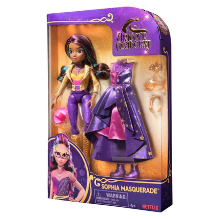 Academia Unicornio Muñeca Deluxe 24 cm Sophia