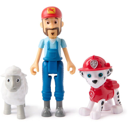 Paquete de tres figuras Marshal - La Patrulla Canina