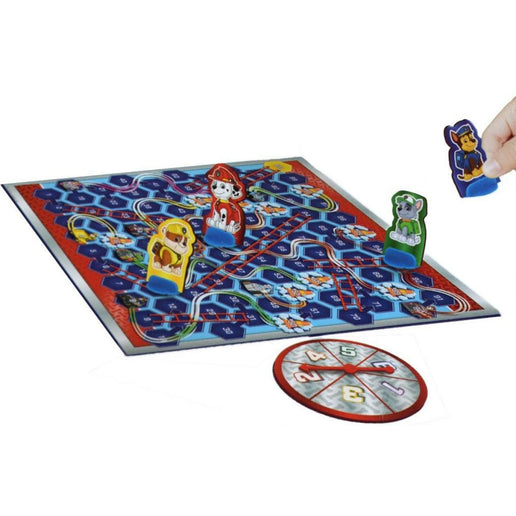 Juegos Serpientes y escaleras y toboganes - La Patrulla Canina