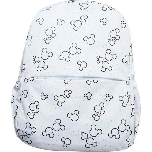 Mochila blanca - Mickey Mouse