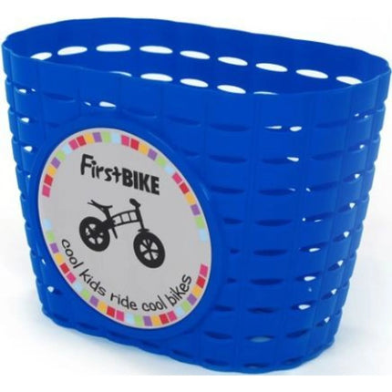 First Bike Cesta para manillar azul