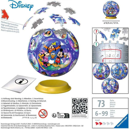 Puzzle Ball Disney 72 piezas