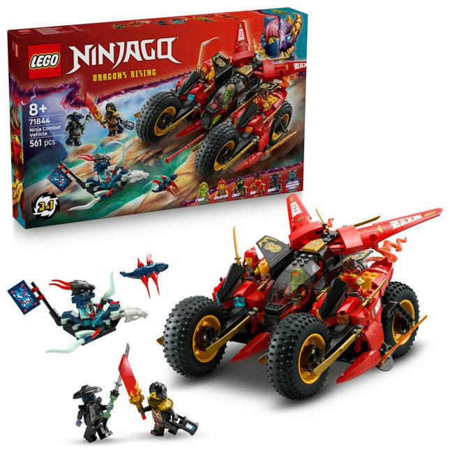 LEGO® NINJAGO® 71844 Vehículo de combate de los ninjas