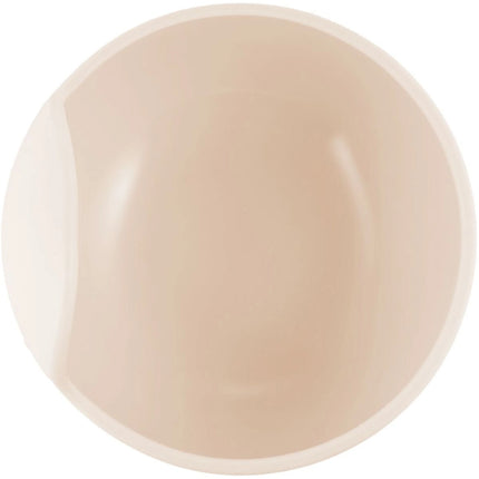 Cuenco de silicona con ventosa 330 ml crema