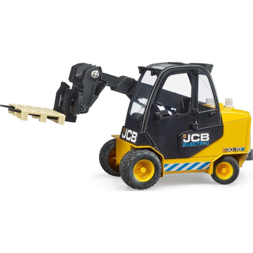 Bruder 2512 Cargador JCB con palé 1:16