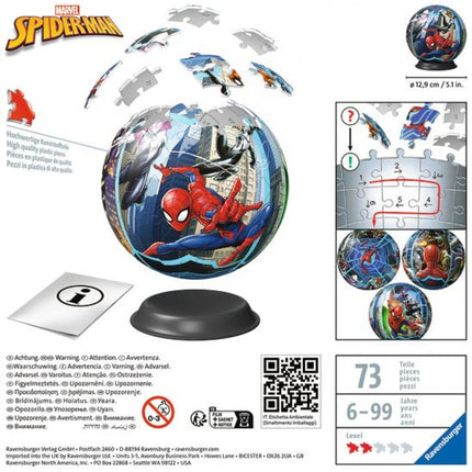 Puzzle Ball Spider-Man 72 piezas
