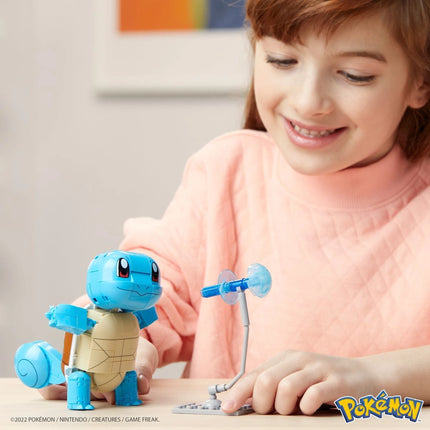 MEGA Construye y expón tu Pokémon Squirtle 10 cm