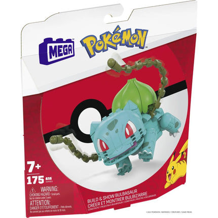 MEGA Pokémon Figuras y expón tu Pokémon Bulbasaur