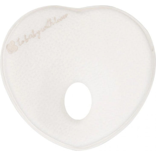 Almohadita ergonómica de espuma viscoelástica Heart Airknit White