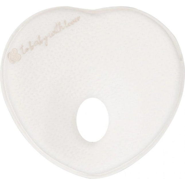 Almohadita ergonómica de espuma viscoelástica Heart Airknit White