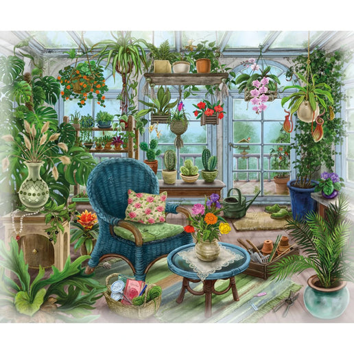 Puzzle Ravensburger: EXIT Jardín de invierno 99 piezas
