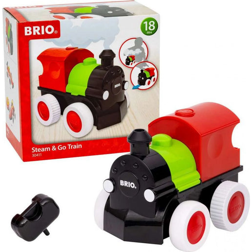 BRIO Set de juego Tren de vapor Steam & Go