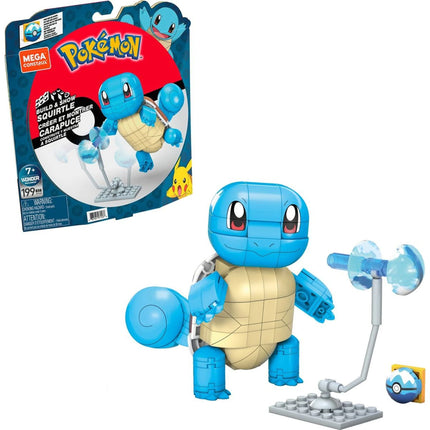MEGA Construye y expón tu Pokémon Squirtle 10 cm