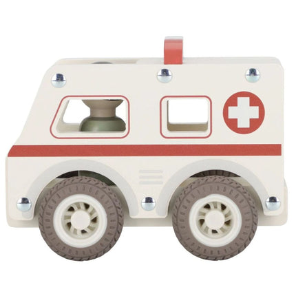 Ambulancia de madera