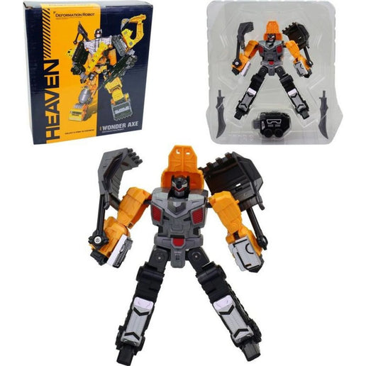 Robot con transformación a bulldozer