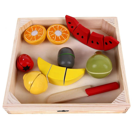 Corte de fruta con sandía