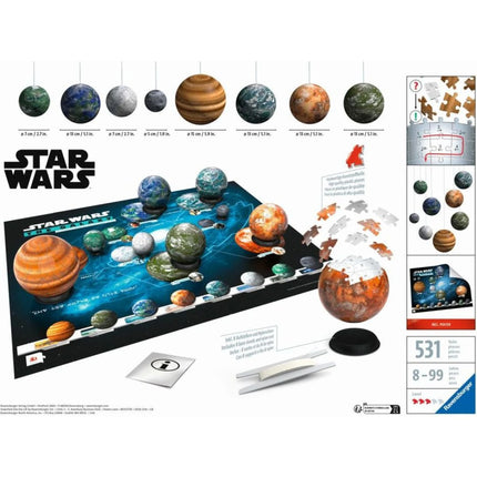 Ravensburger Puzzle 3D: Star Wars Galaxia