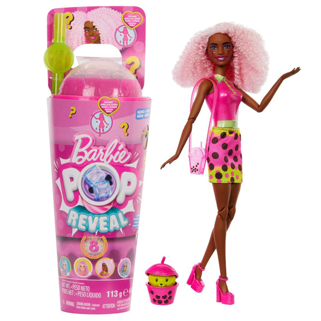 Barbie Pop Reveal bubble tea placer afrutado