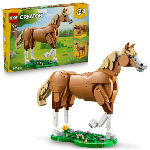 LEGO® Creator 3 en 1 31166 Hermoso caballo