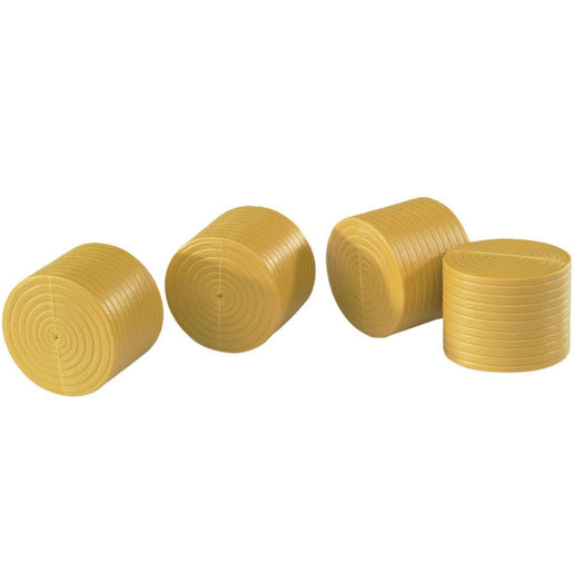 Bruder 2344 Fardos redondos amarillos para Bruder 2121 4 uds.