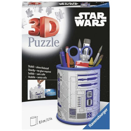 Ravensburger Puzzle 3D: Portalápices 54 piezas - La guerra de las galaxias