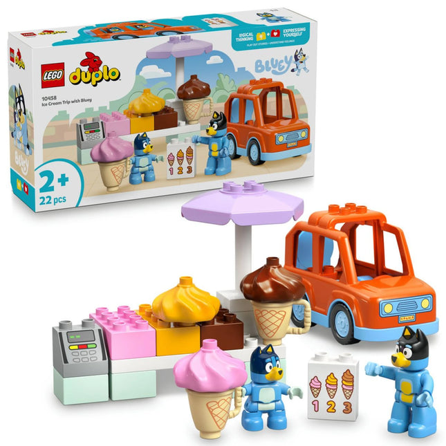 LEGO® DUPLO® Bluey 10458 Bluey y una excursión a por helado