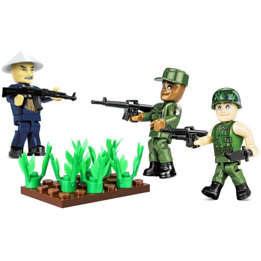Cobi 2047 Figuras con accesorios Guerra de Vietnam 30 piezas