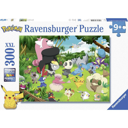 Puzzle Ravensburger: Pokémon alborotados 300 piezas