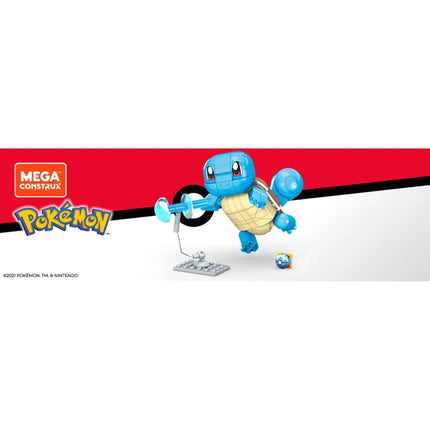 MEGA Construye y expón tu Pokémon Squirtle 10 cm